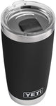 YETI Rambler 20 oz Tumbler, Stainless Steel, Vacuum Insulated with MagSlider Lid